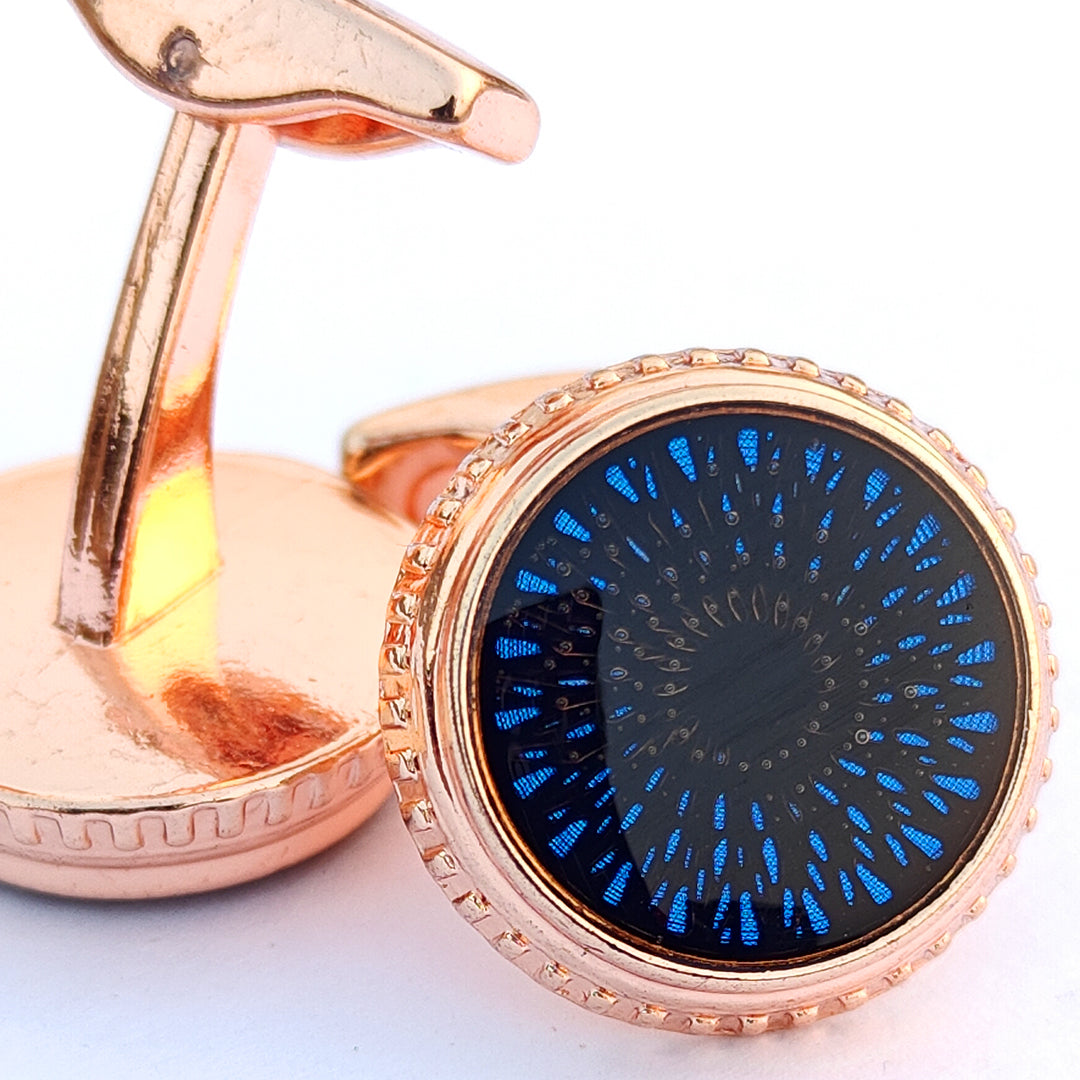 Multi Royel Eye Look Metal cufflinks Design with attractive colors