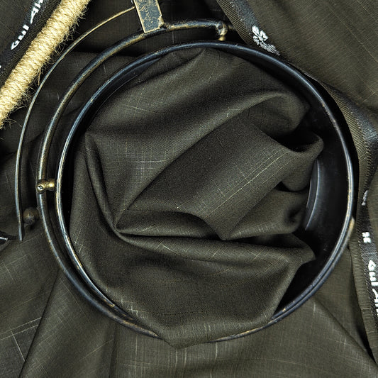Dark Self Slub ! Premium Quality Wash&wear Fabric ! Summer Collection