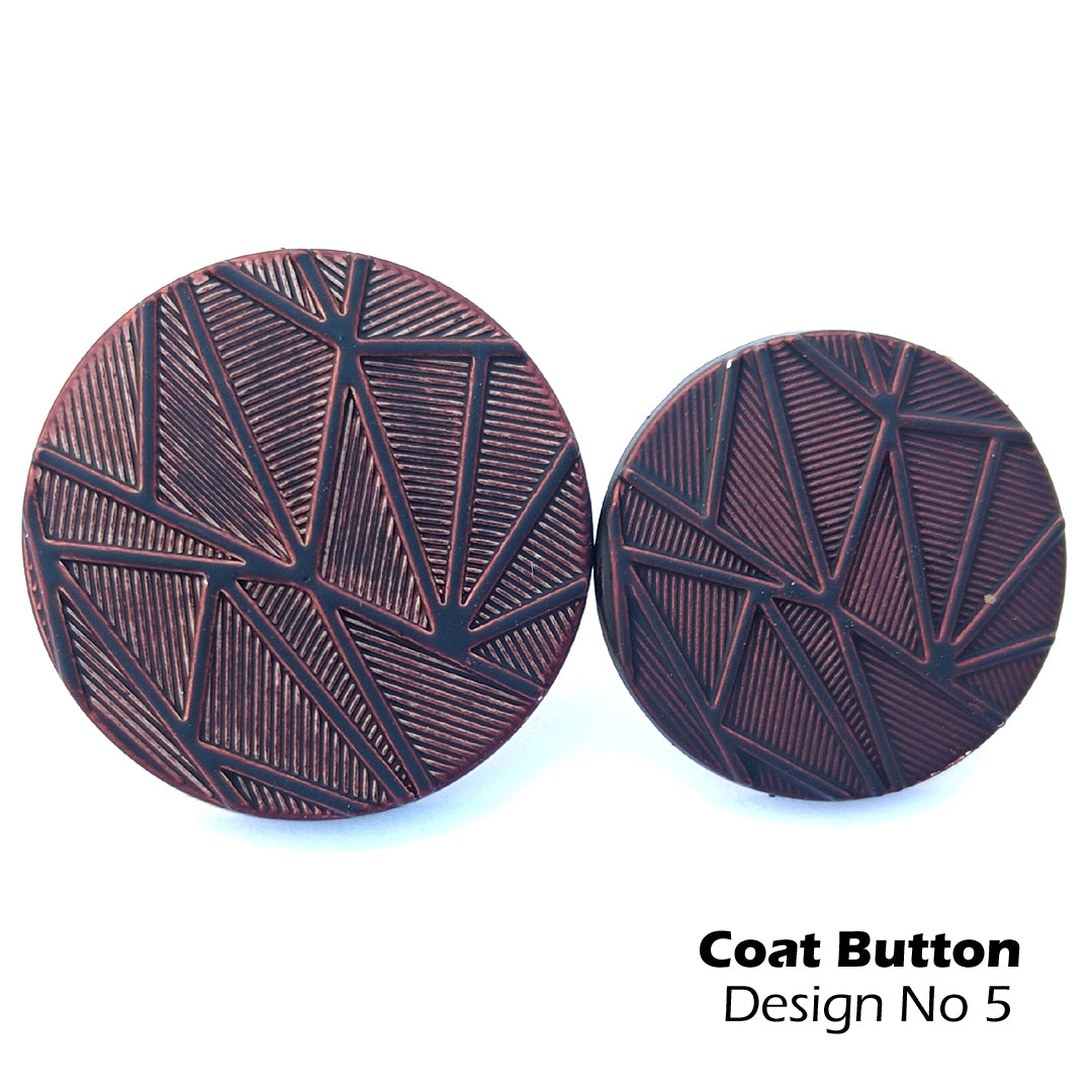 Coat Button ! Pack of 10pc ! 2pc Large Button ! 8pc Small ! Premium Metal Quality