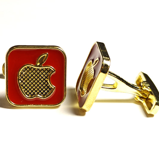 Metal cufflinks with artistic Design and attractive colors