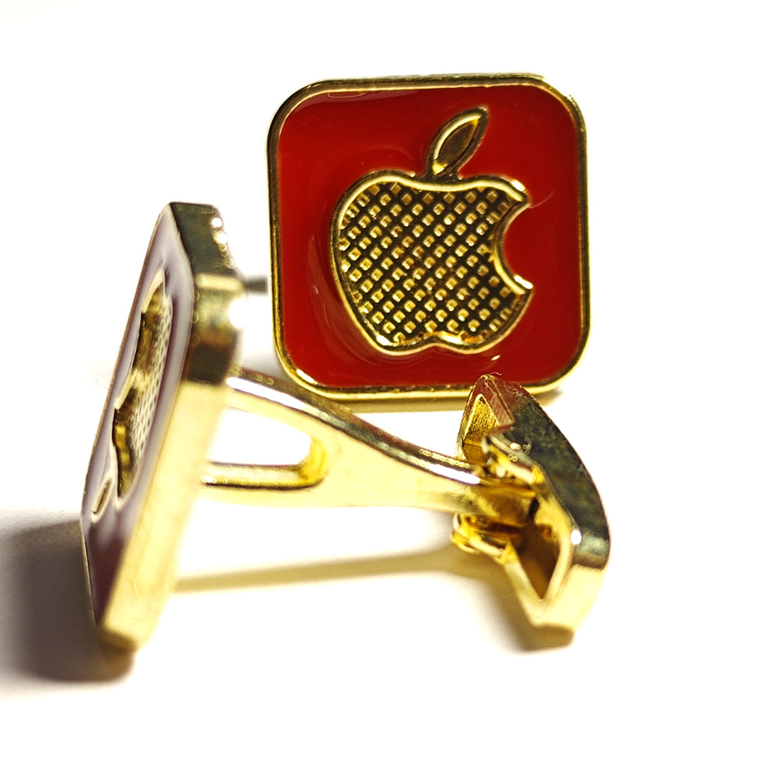 Metal cufflinks with artistic Design and attractive colors