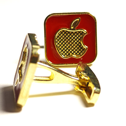 Metal cufflinks with artistic Design and attractive colors