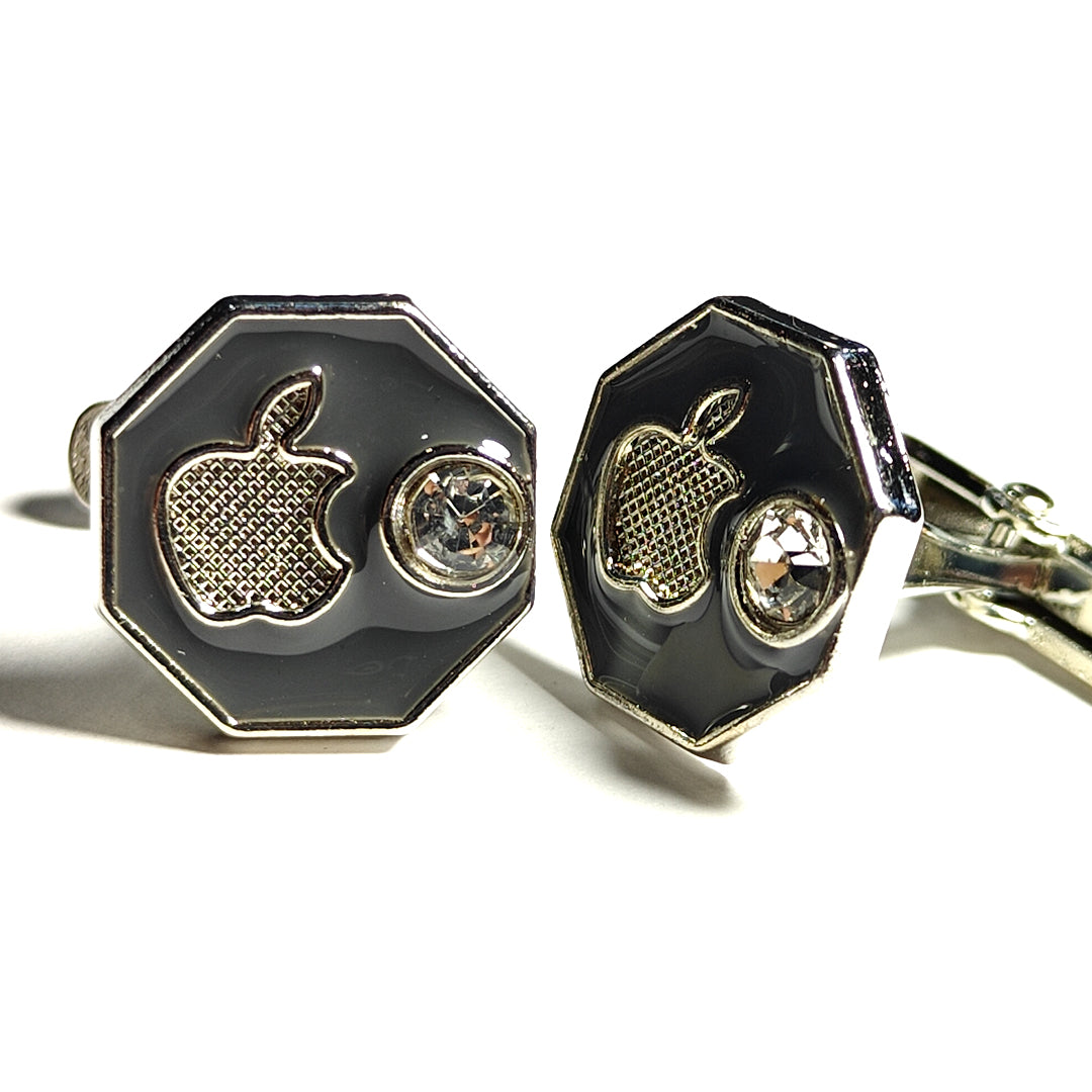 Metal cufflinks with artistic Design and attractive colors