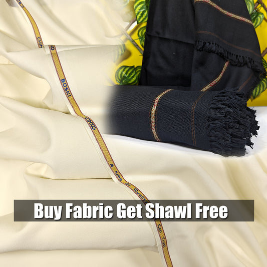 Buy Luxury Fabric suit for Tropical Seasson Get Winter Wool Shawl Free Gift