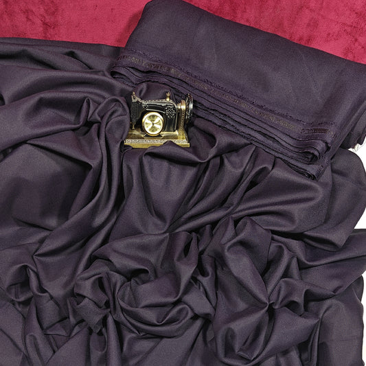 Dark Purple wash&wear Fabric for tropical seasson 2024