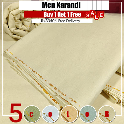Buy 1 Get 1 Free ! Premium Quality Karandi For Men